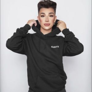 James Charles Sisters Hoodie XS Black